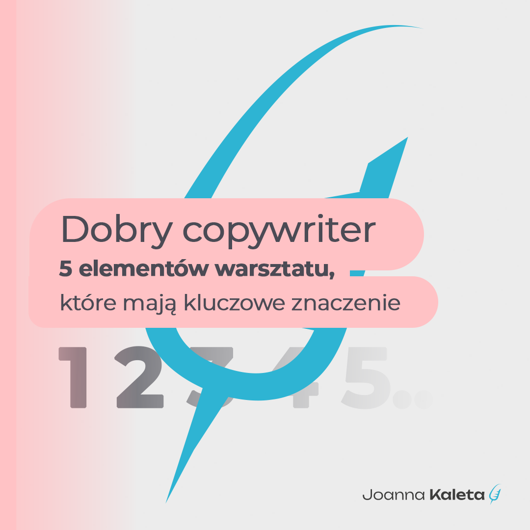 Dobry copywriter